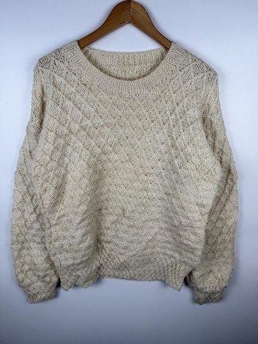 Aran knit jumper mens - knit,