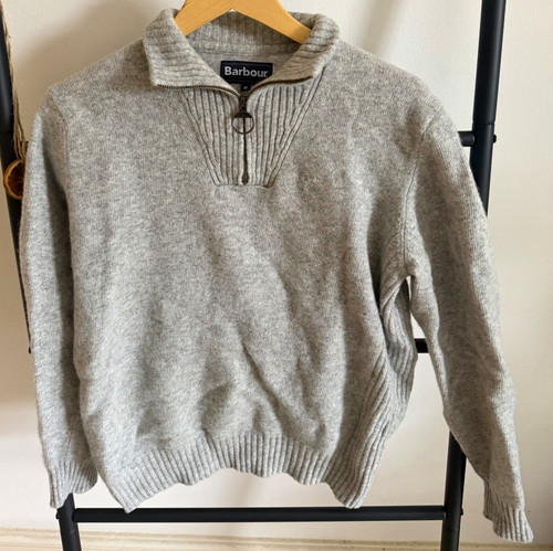 Barbour quarter zip - quarter-zip, knit