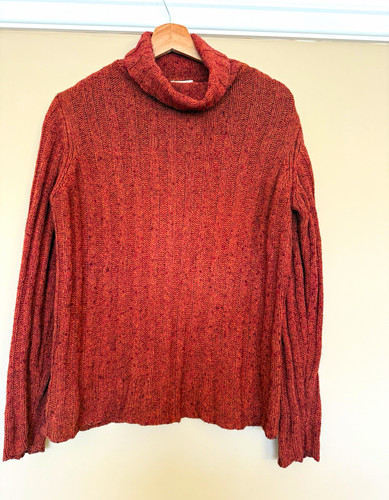 Bean women rust rib knit - l.l.bean, women's