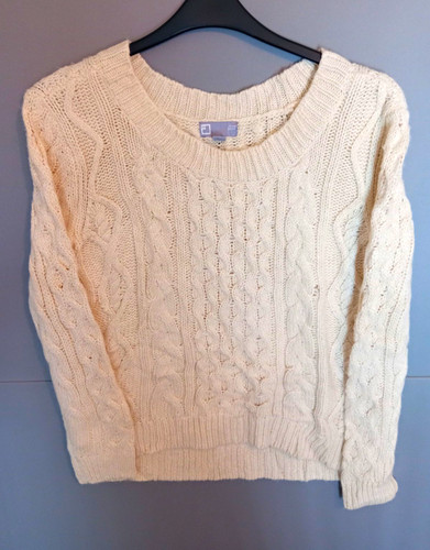 Jcp womens cable knit jumper - knit,