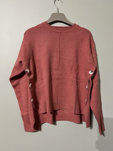 Wool blend pullover bust - blend,