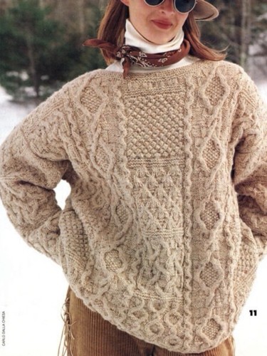 Bespoke hand knitted aran - bespoke,