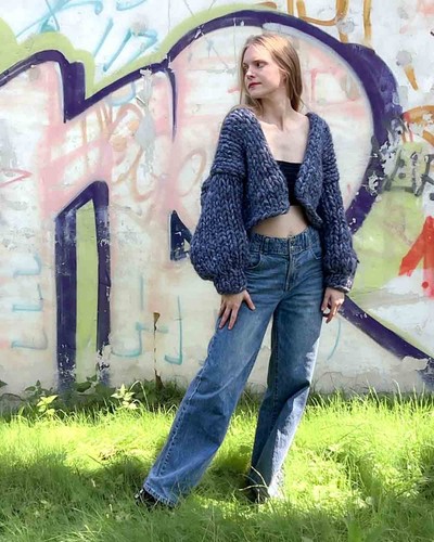 Chunky cardigan collosal knit - chunky,