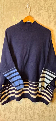 White stuff navy stripe - navy, high