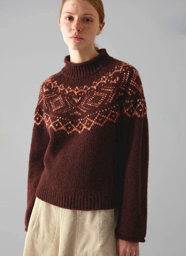 Toast donegal wool fair isle - donegal,