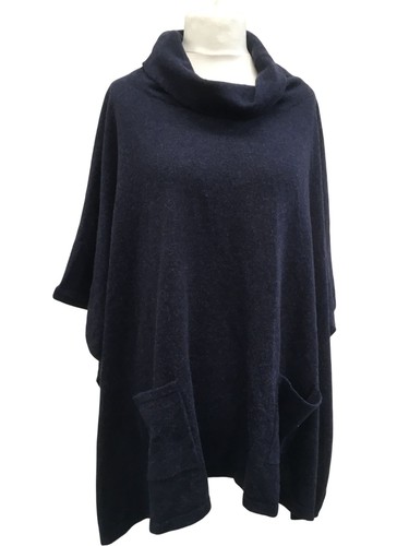 Seasalt blustery poncho navy - seasalt,