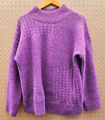 Ruth langsford purple knit - langsford,