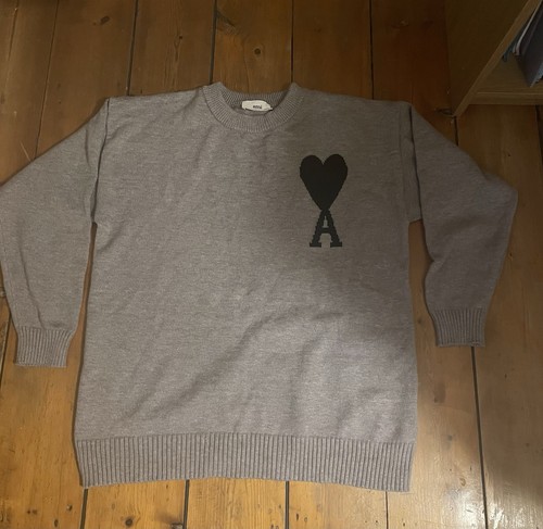 Ami grey sweater size - sweater,
