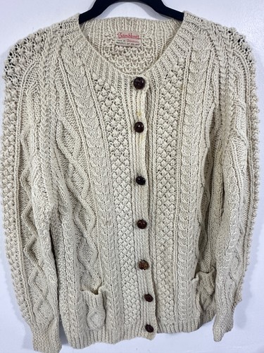 Hand knitted irish - knitted, aran