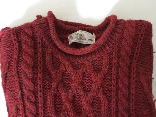 Mens red donegal - red,