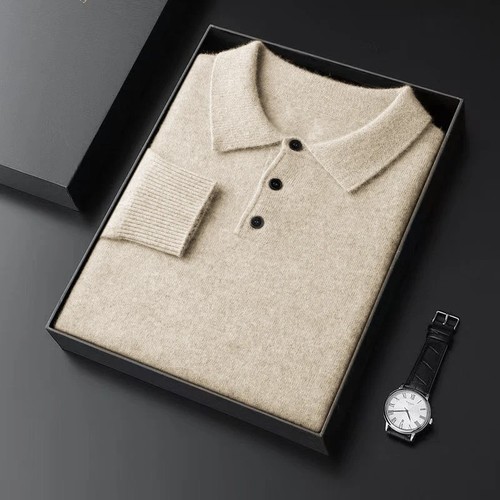 Men wool sweater collar - ,
