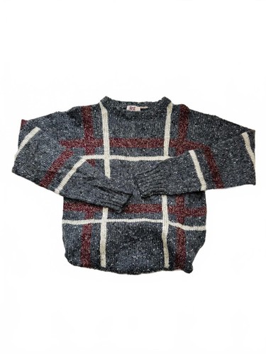 Vintage grey check pattern - vintage,