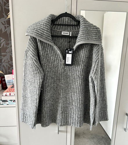 Weekday grey chunky knit wool - weekday,