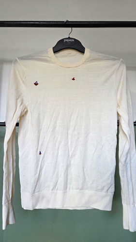 Uniqlo white 100 - 100%, wool