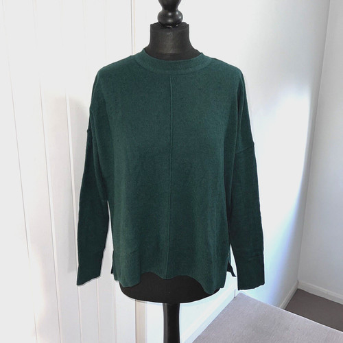 Logg green wool mix - h&m,