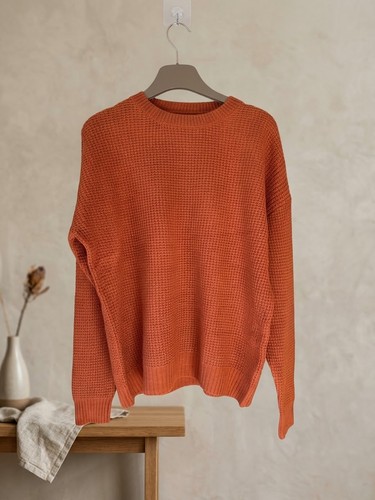 Textured waffle knit ultra - textured,