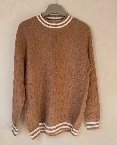 Cable knit trimmed - trimmed, ultra