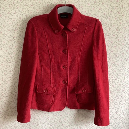 Ladies red jacket cardigan - jacket,
