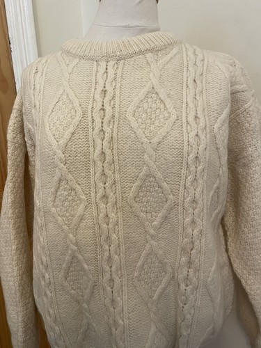 Aran jumper 100 wool - wool,