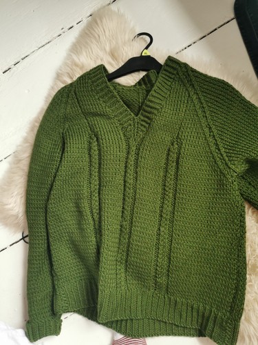 Handmade wool jumper 100 - 100, %