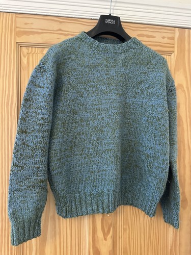 Hand knitted achunky - knitted,