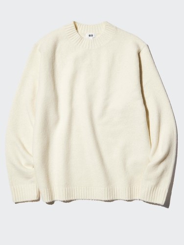 Uniqlo souffle yarn crew neck - crew,