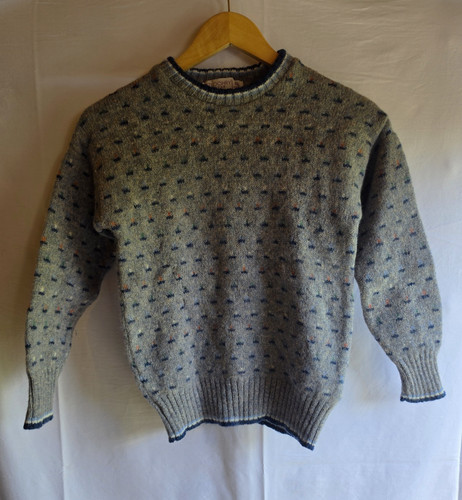 Pitlochry knitwear grey multi - pitlochry,
