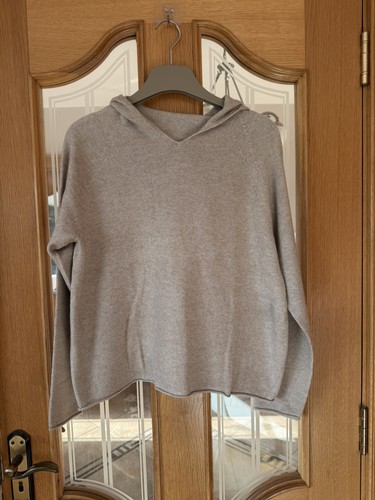 Hooded wool blend jumper - blend,