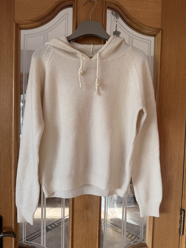 Ribbed drawstring hooded - drawstring, wool