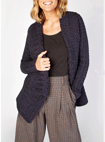 Irelandseye navy merino wool - irelandseye,