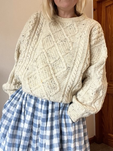 Vintage 90s aran cable - aran,