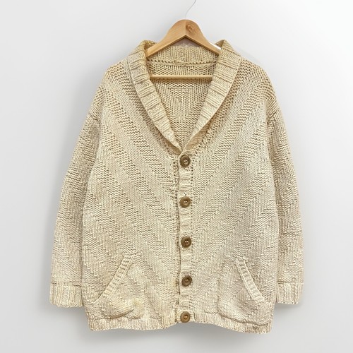 Vintage hand knit cardigan - vintage,