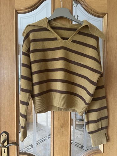 Wool blend striped - striped, polo