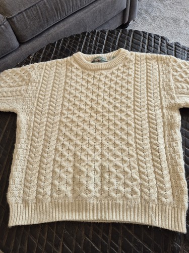 Aran crafts wool jumper - crafts,