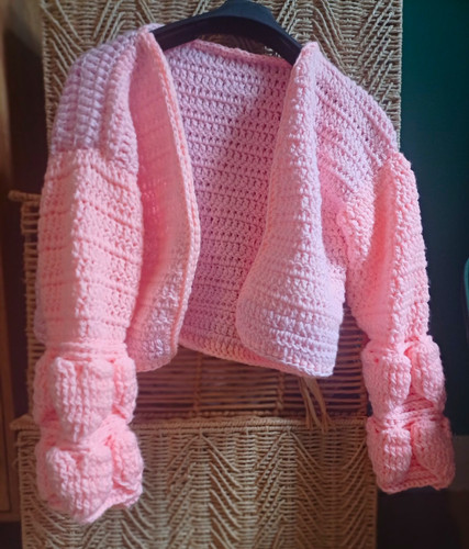 Handmade chunky wool embossed