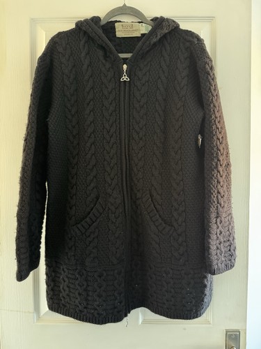 Merino wool aran sweater - merino,